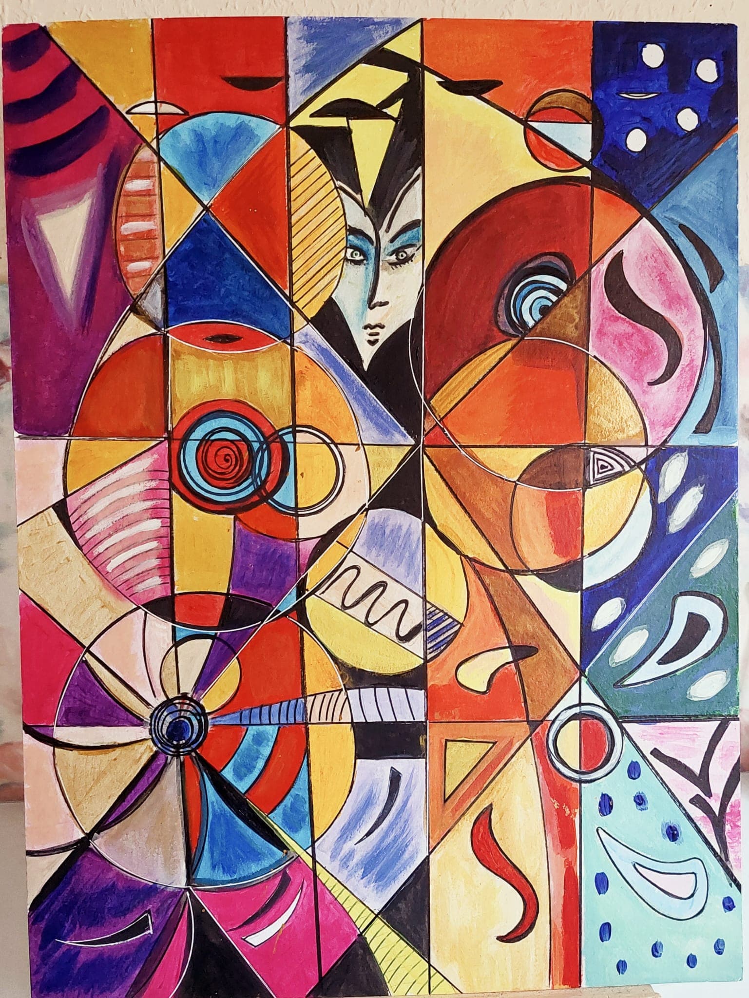 Ohne Titel von Claudia Grimm, Malerei